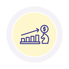 Growth Strategy vector, pixel perfect, illustrator file  
