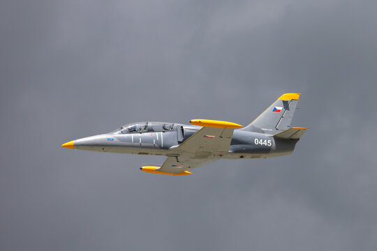 International Airport Pardubice, Czech Republic, June 28, 2022, airshow, L-39 Albatros