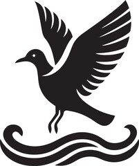 Seagull Bird Vector Art