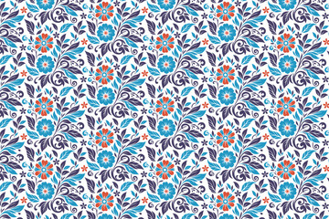 fashion textile seamless design print.modern sketch wrapping paper floral.hand drawn pillow cover table top.one line minimalism nature flower pattern.fabric trendy repeat texture

