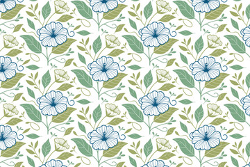 seamless one line table top print.nature textile hand drawn pattern.wrapping paper floral sketch repeat.pillow cover minimalism modern design.fabric stylish fashion flower

