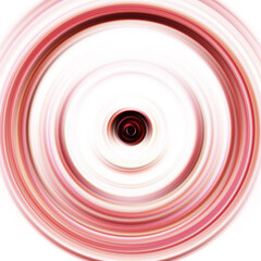 Colorful radial motion effect. Abstract rounded background. Color curves and sphere.