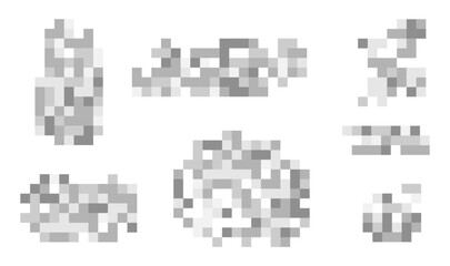 Unique geometric shapes and intricate designs showcased together.