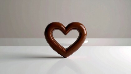 heart shaped chocolate