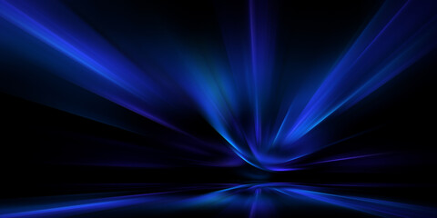 Colorful spectrum lights tech black party club neon lights abstract wave technology background, black background
