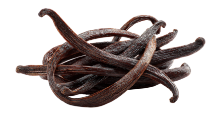 A pile of aromatic vanilla beans, perfect for adding flavor to your favorite treats.