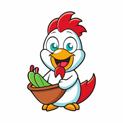 funny parrot cartoon