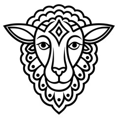 head of a goat
