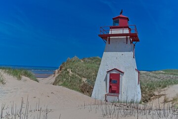 lighthouse on the coast