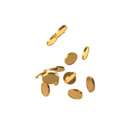 Golden Drop – Floating Coins Aesthetic