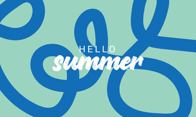 Abstract summer background design template, summer pattern, summer aesthetic background.