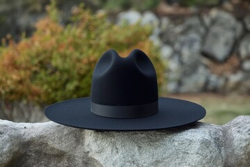 Black tall hat, Elegant Black Tall Hat Classic Victorian Style Top Hat for Formal Events, Cosplay Theatrical Use