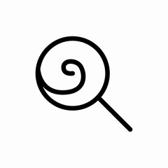 lollipop icon vector sign