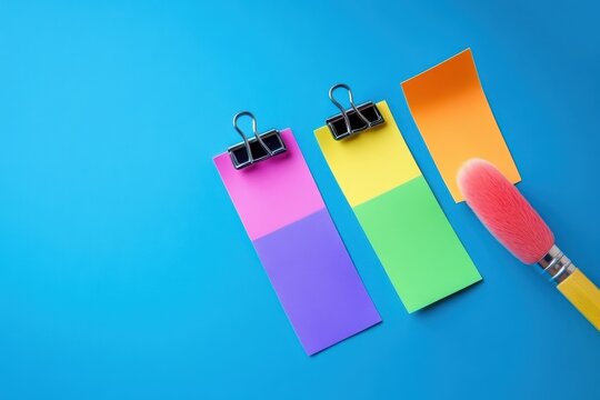 Colorful checklist, A vibrant checklist with colorful boxes and checkmarks, designed for organizing tasks and priorities effectively