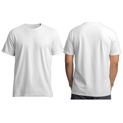 Blank white t-shirt