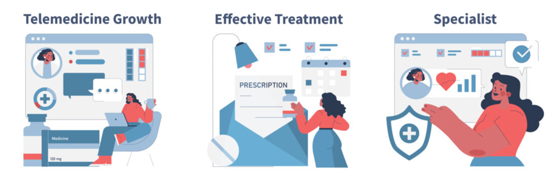 Telemedicine Growth and Effective Treatment Concepts