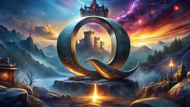 Alphabet Q super animation video