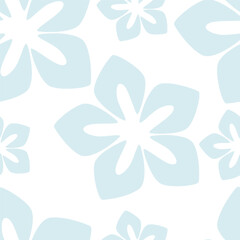 Abstract seamless floral pattern. Spring Trendy flowers print, Plant background, design for fabric, cloth design, covers, wallpapers, print, scrapbooking.