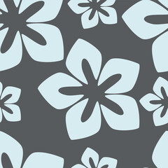 Abstract seamless floral pattern. Spring Trendy flowers print, Plant background, design for fabric, cloth design, covers, wallpapers, print, scrapbooking.