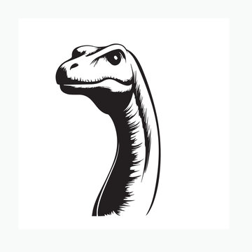 vector illustration of cartoon snake