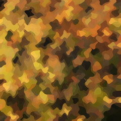 Colorful patched abstract background. Stain effect and camouflage. Spotted backdrop.