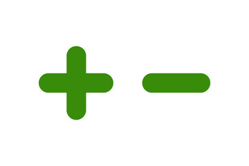 Fototapeta premium Illustration of two black wireless headphones set