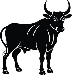 Majestic Bull A Powerful Symbol of Strength and Determination