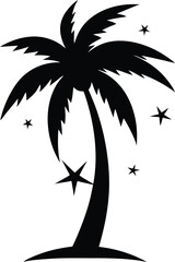 palm tree silhouette