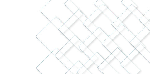 White floor tiles abstract layers smooth 3d shadow vector design wallpaper