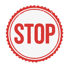 seal stop icon stamp frame vector on white background
Vector seal on white background