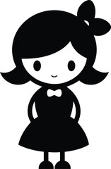 little girl  with a hat