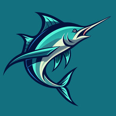 vector illustration of a fish
