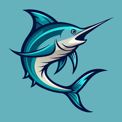 vector illustration of a fish