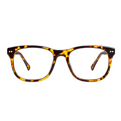 Tortoise-shell framed eyeglasses
