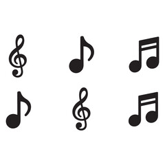 Musical Notes and Elements for Music Notation
