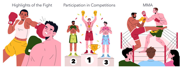 Exciting and Dynamic Boxing along with MMA Highlights and Competitions for All Fans