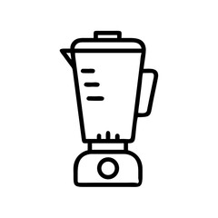 Vector blender illustration with simple design and copy space