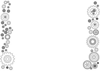 koło zębate, ramka, przekładnia zębata, ewolwenta, koło, ząb