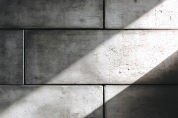 Minimalist Brutalist Concrete Wall Texture with Modern Shadows and Highlights