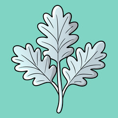vector green leaf
