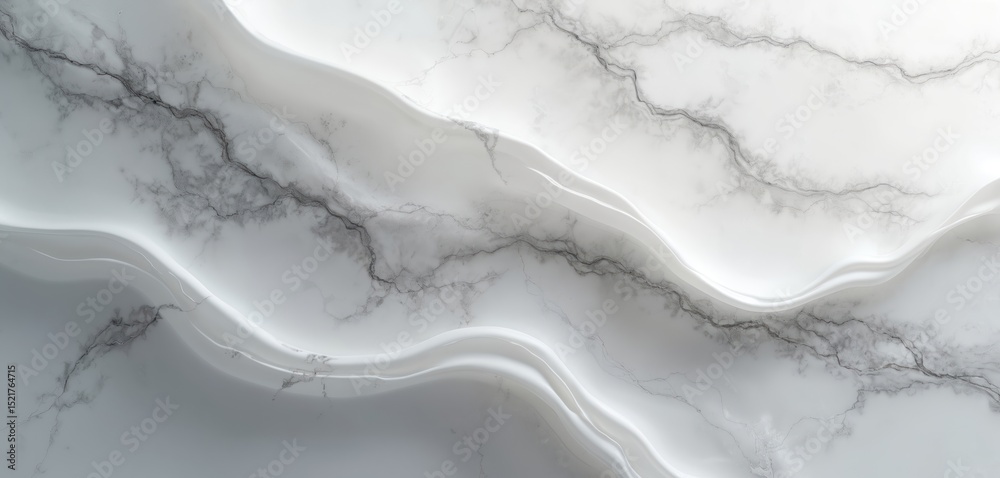 Poster white marble texture background. grey veins create elegant style. design abstract pattern. high reso