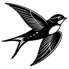bird silhouette vector