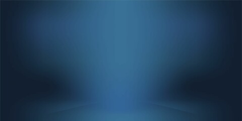 Dark Blue Gradient Room Background
