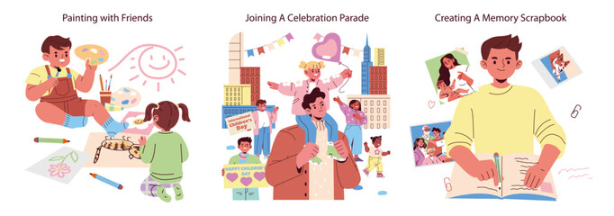 Creative Kids Painting, Celebrating, and Scrapbooking