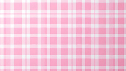 pink gingham tablecloth seamless pattern background