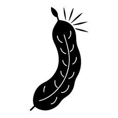 vector illustration of a snail
