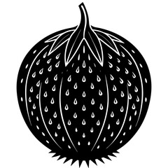 vector illustration of an apple