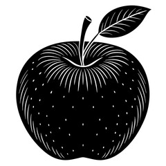 vector illustration of an apple