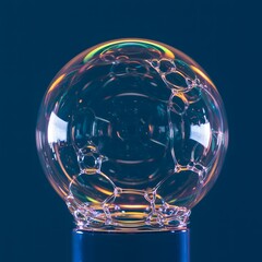 Soap Bubble Structure Clear Sphere