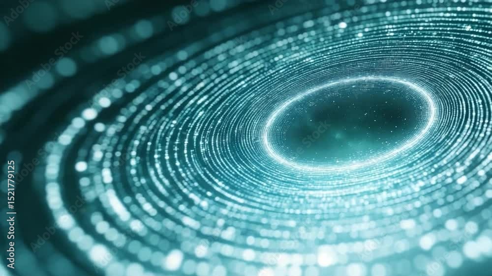 Poster Mysterious Celestial Vortex: An abstract, mesmerizing spiral of light and energy, evoking the vastness of space and the allure of the unknown.